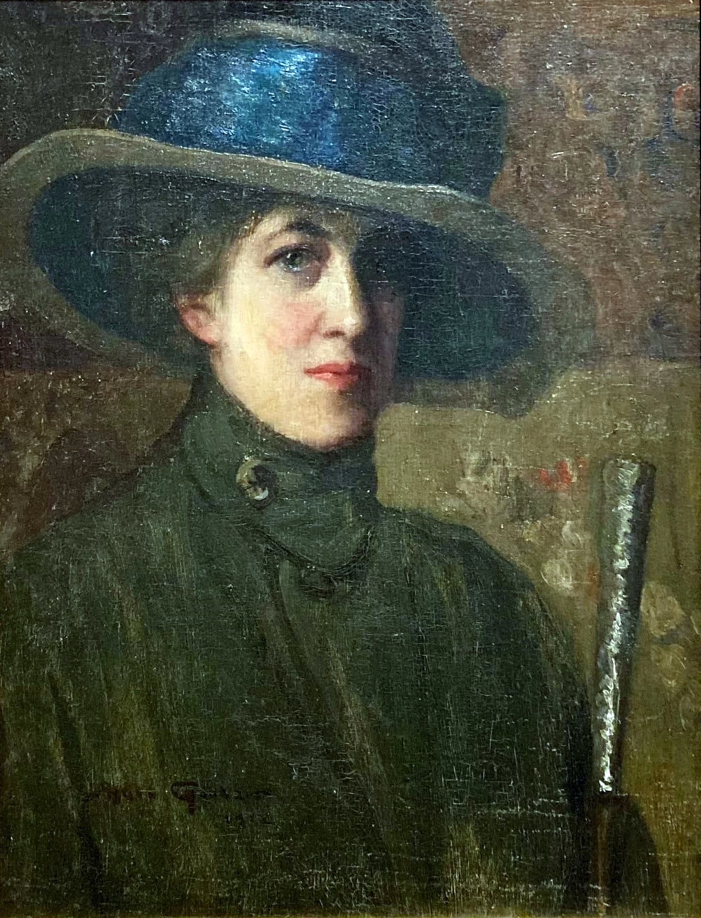 Ritratto di signora con cappello